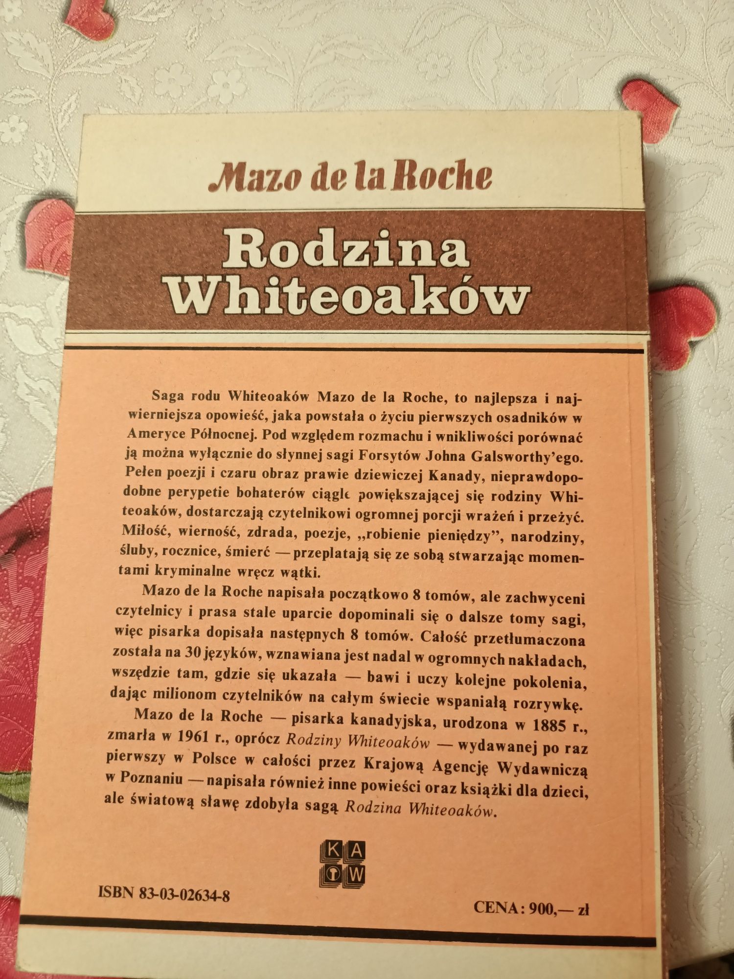 Rodzina Whiteoaków Budowa Jalny Mazo de La Roche