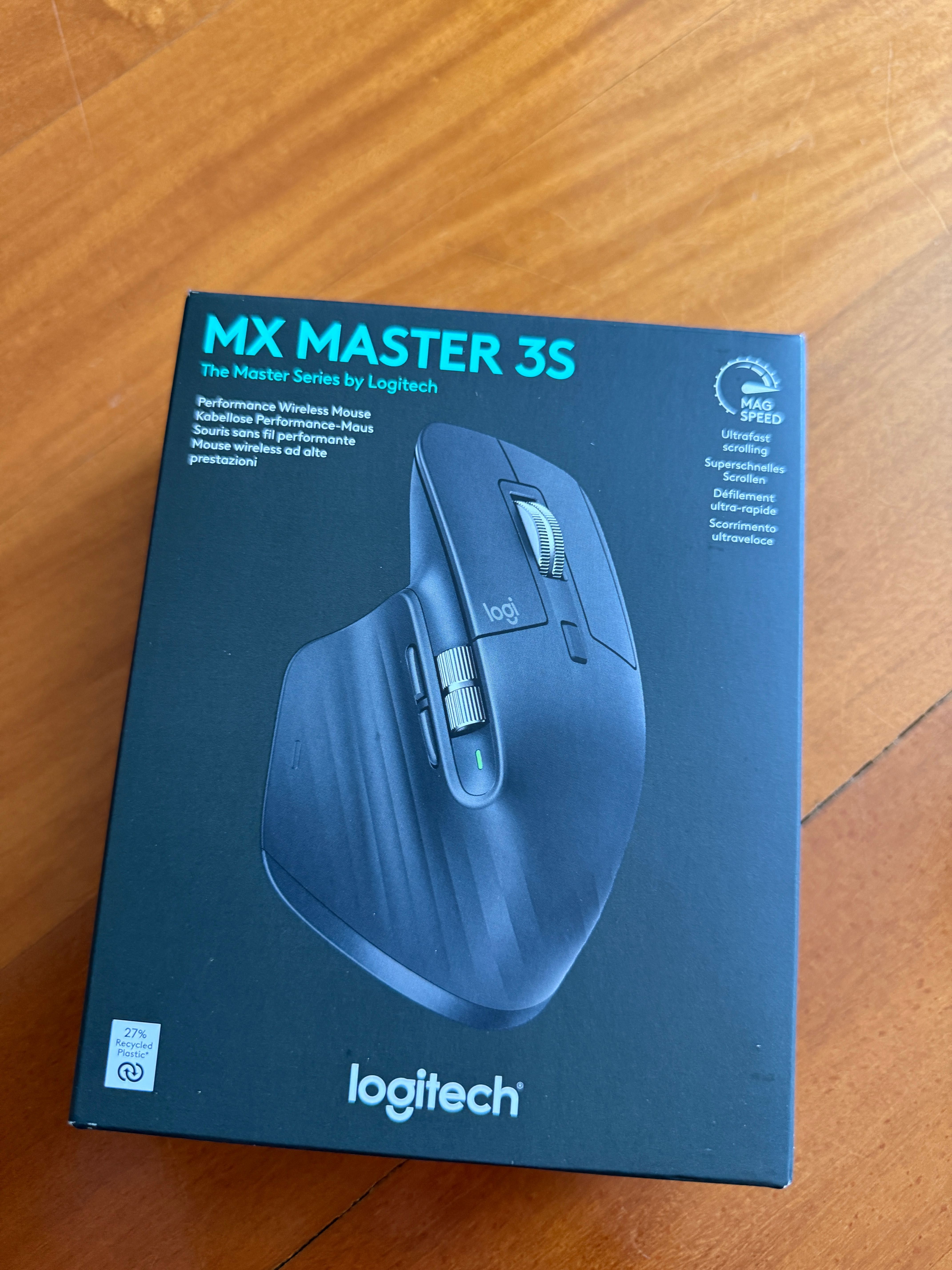 Logitech MX Master 3S Novo/Selado