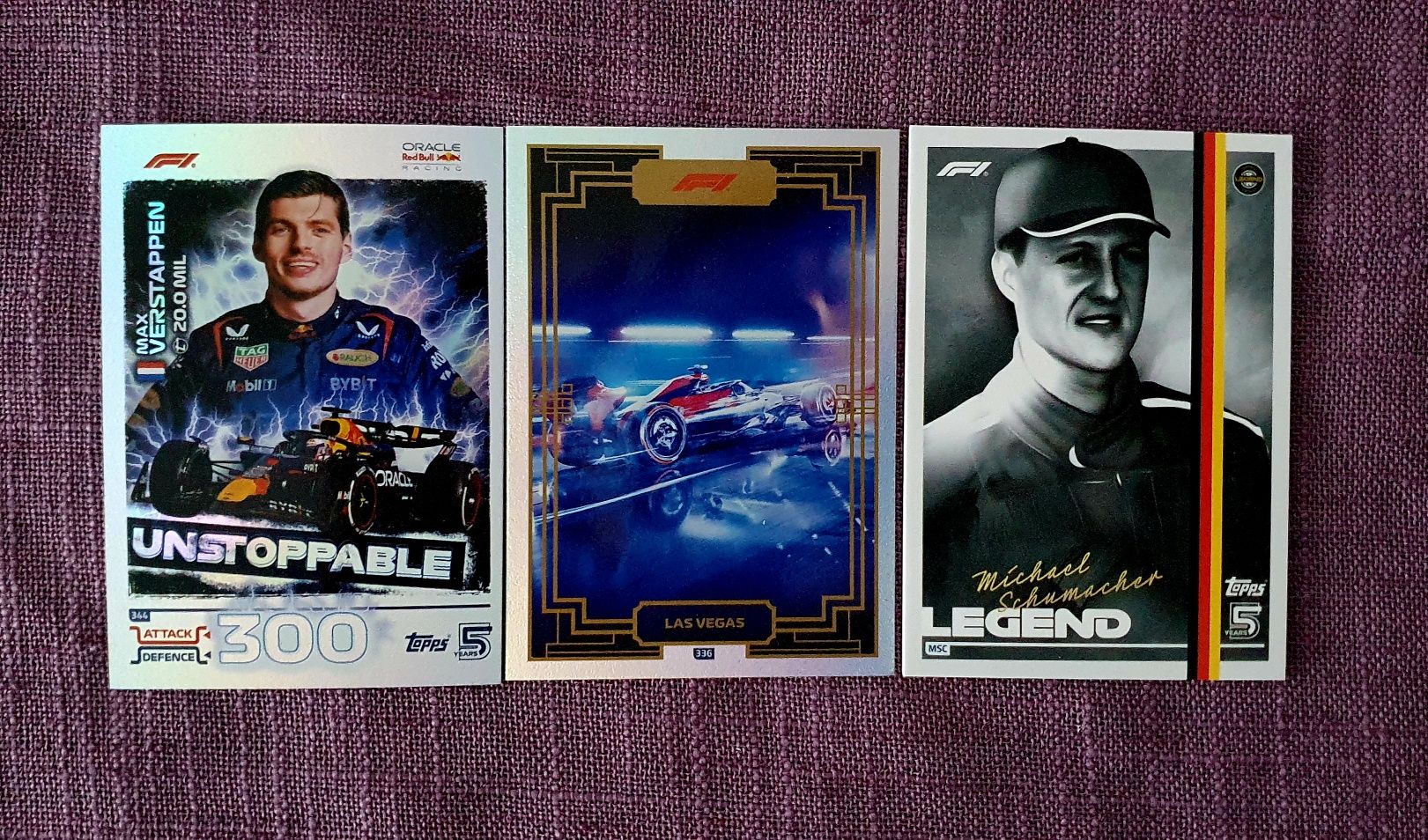 F1 - Karty F1 Topps Turbo Attax 2024 Gladiator, 100 Club, Legend, LE