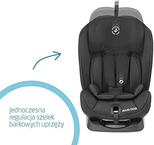 Nowy fotelik samochodowy Maxi Cosi Titan,9-36 kg, ADAC.