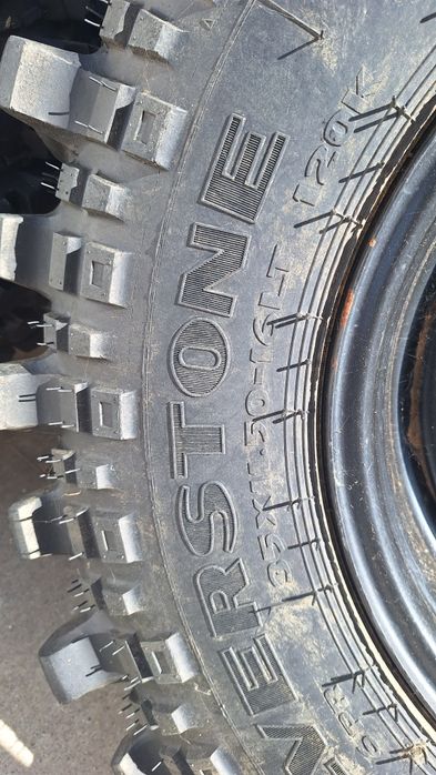 Pneus 35 11,5 R16 silverstone MT117 extreme com jantes 6x139.7