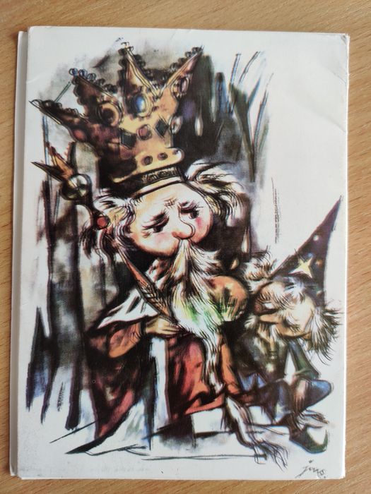 Zestaw pocztówek. O krasnoludkach i o sierotce Marysi. Szancer