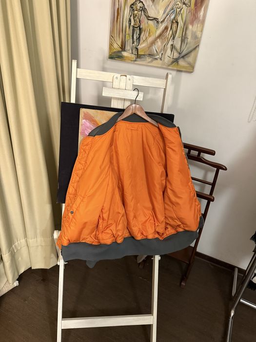 Двосторонній бомбер Alpha Industries MA 1 великий розмір