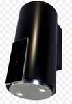 Okap kominowy Tube P Glass Black