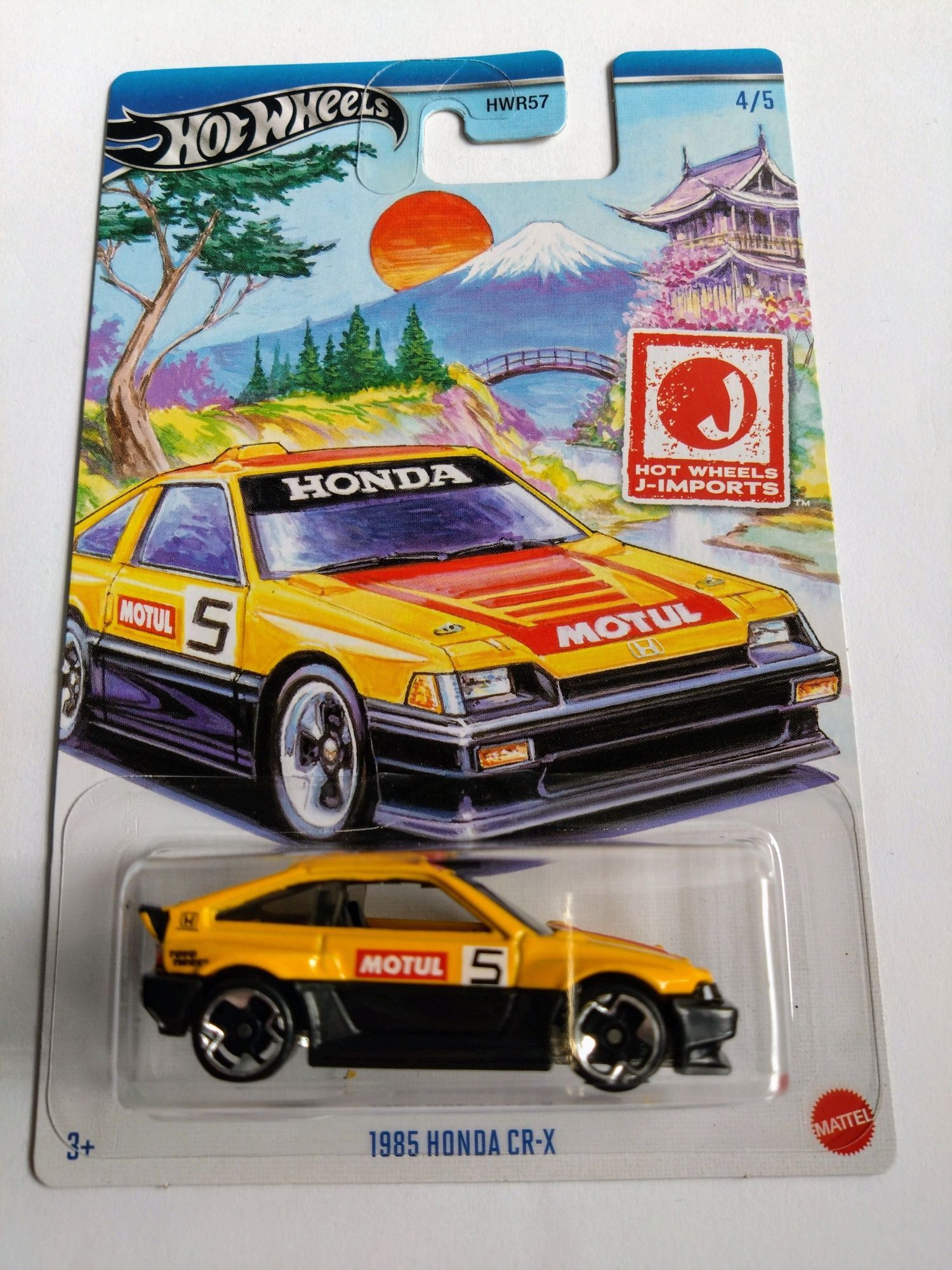 Hot Wheels 1985 Honda CR-X J-Imports