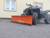 Nowy pług**śnieżny do Quada polski 1.5m solidny gwarancja Dostawa