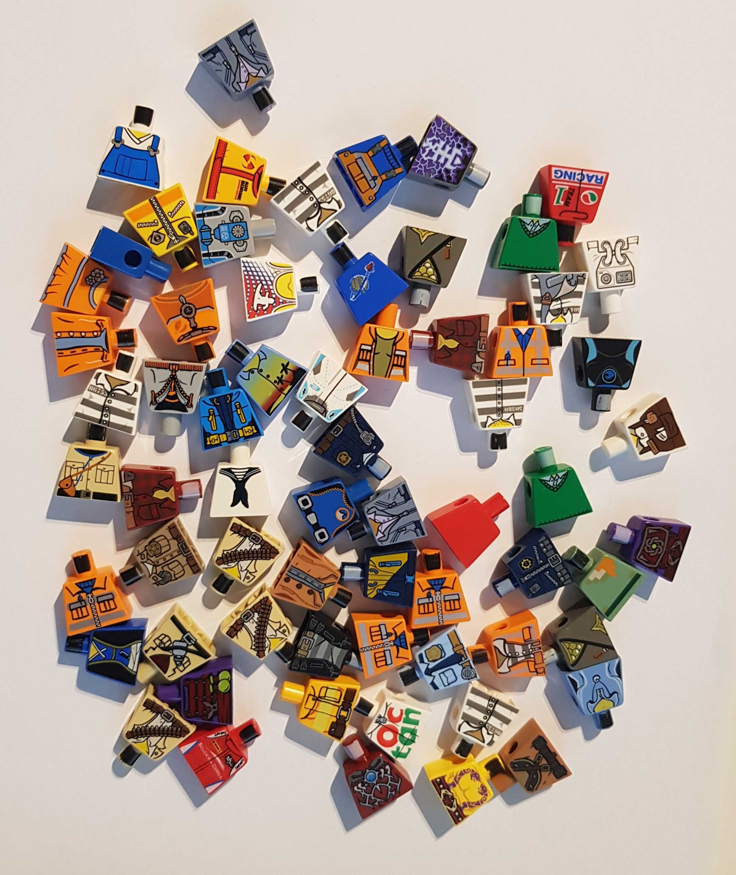 Lego torsy mix, mieszane, city, potter, minecraft