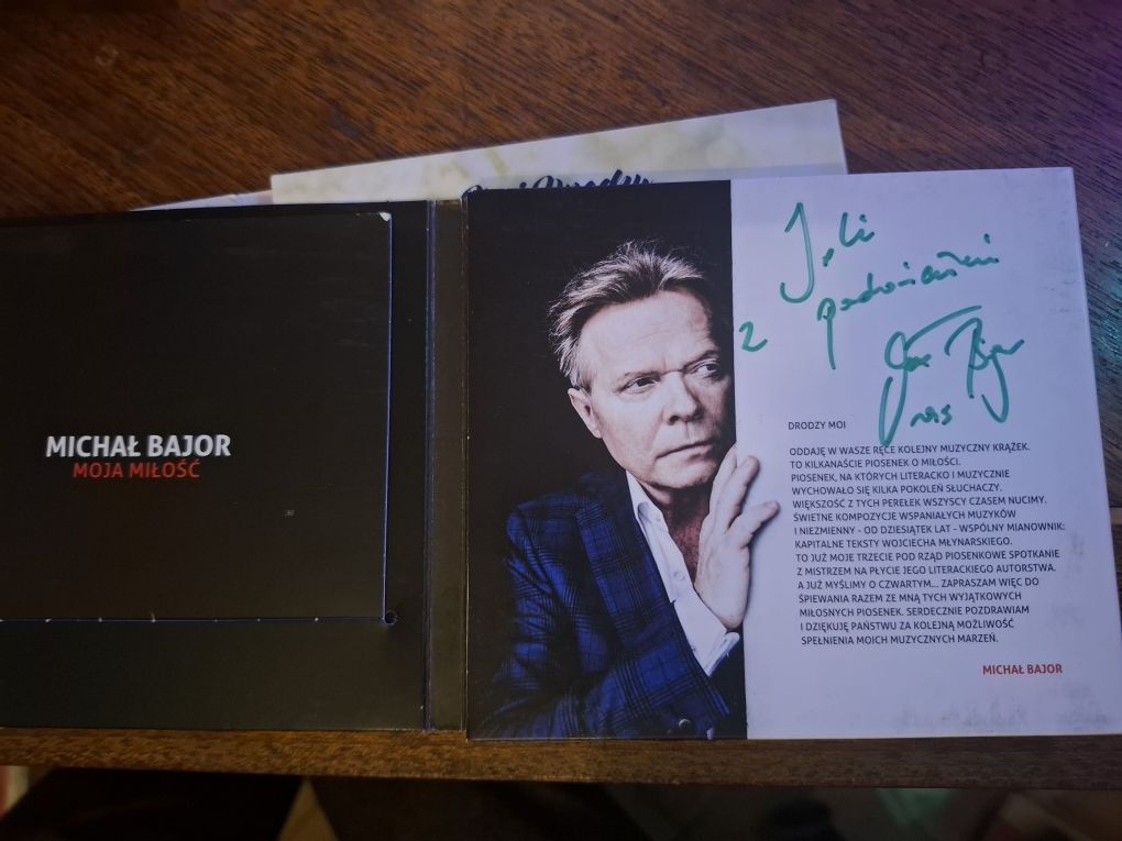 CD Michał Bajor - Kolor Cafe 2019 Sony / Autograf