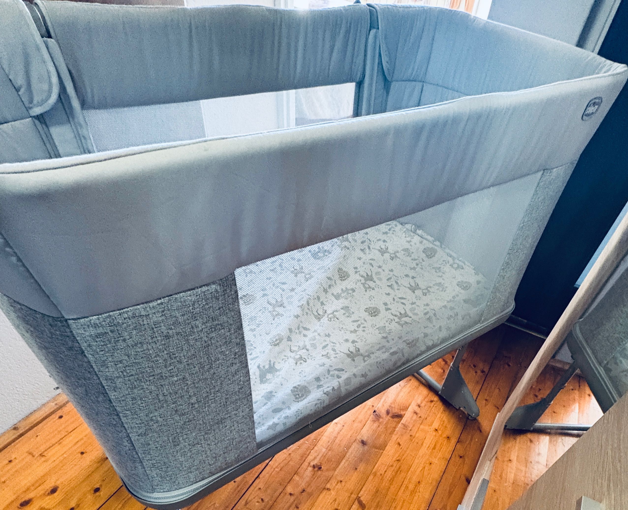 Chicco Next2Me Forever – łóżeczko dziecięce 3w1 dostawka - Ash Grey