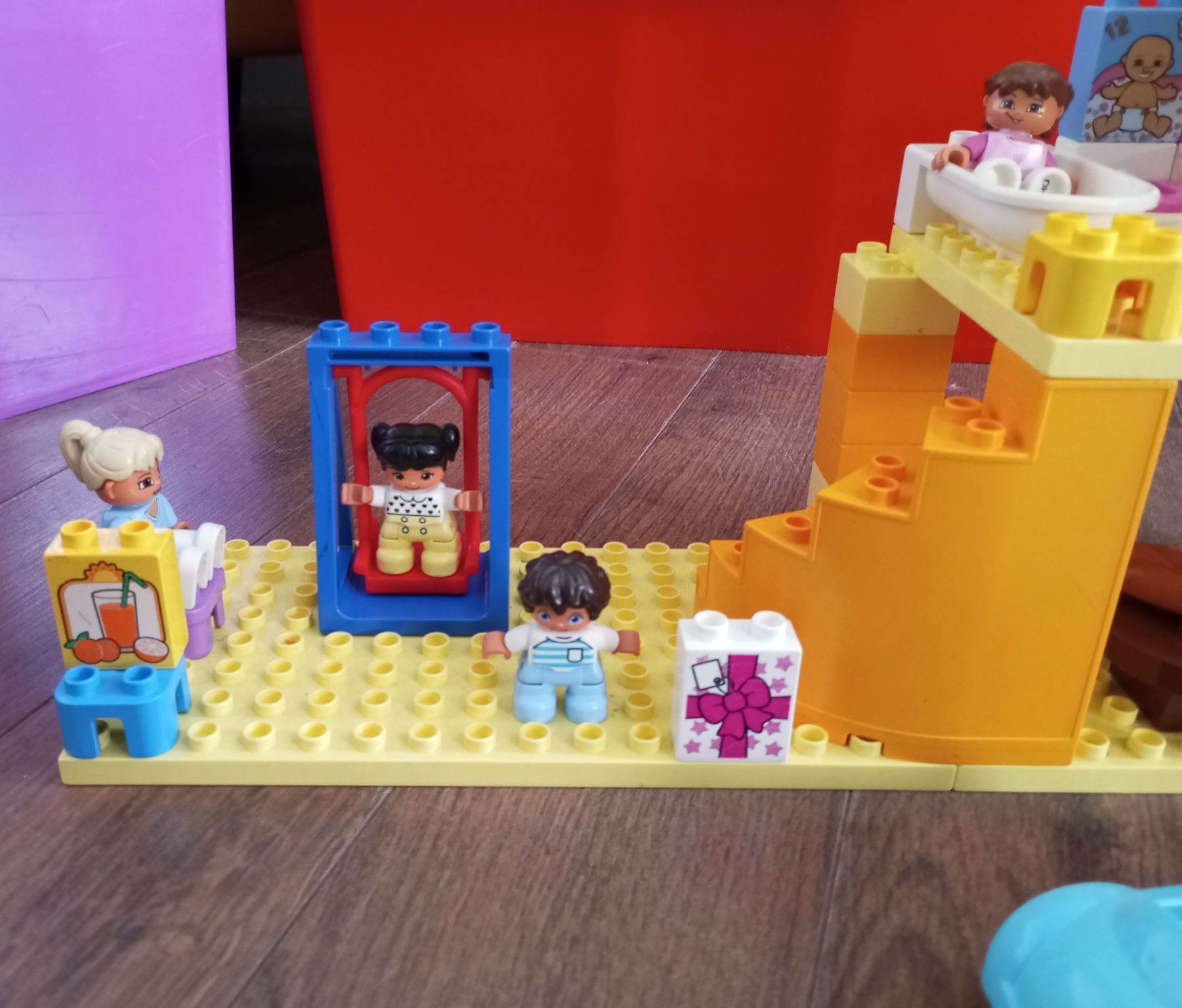 Mega zestaw klocków konstrukcyjnych domek Lego DUPLO