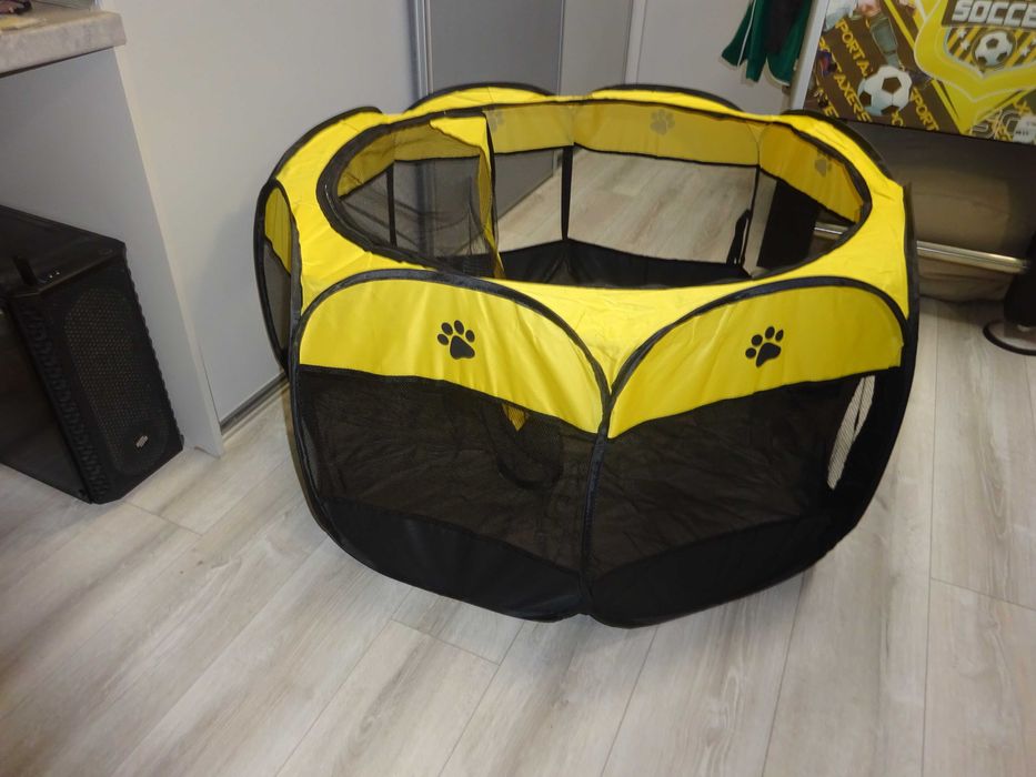 Nowy kojec dla psów kotów wybieg budka 110cm P-Ń