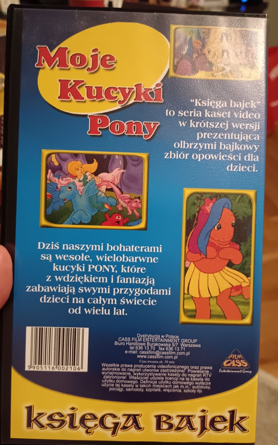 Moje Kucyki Pony kaseta VHS