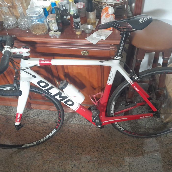 Bicicleta de ciclismo italiana marca olmo