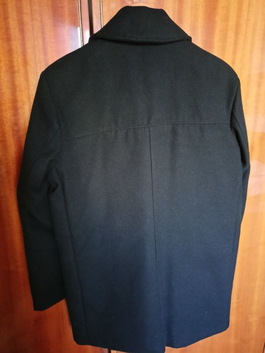 Płaszcz męski lub młodzieżowy czarny