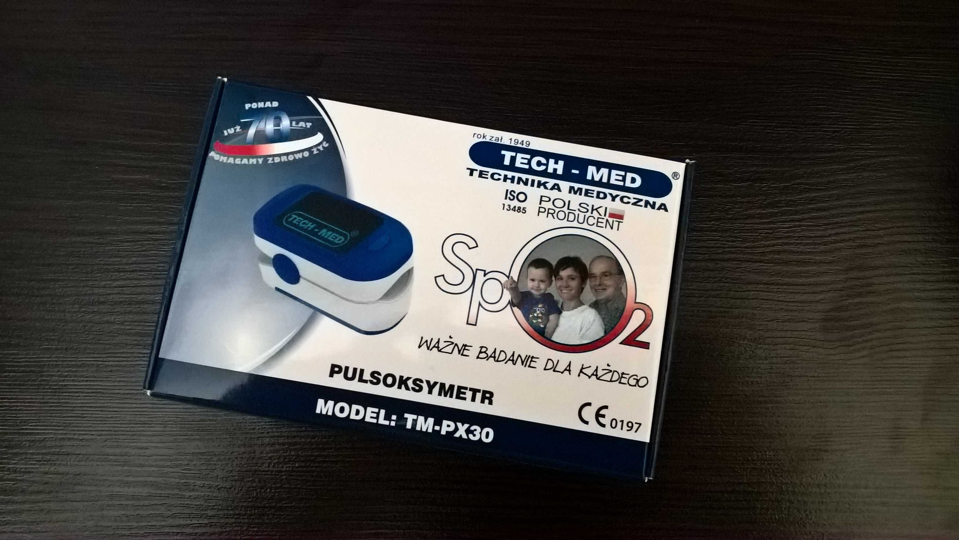 Pulsoksymetr TECH-MED TM-PX30