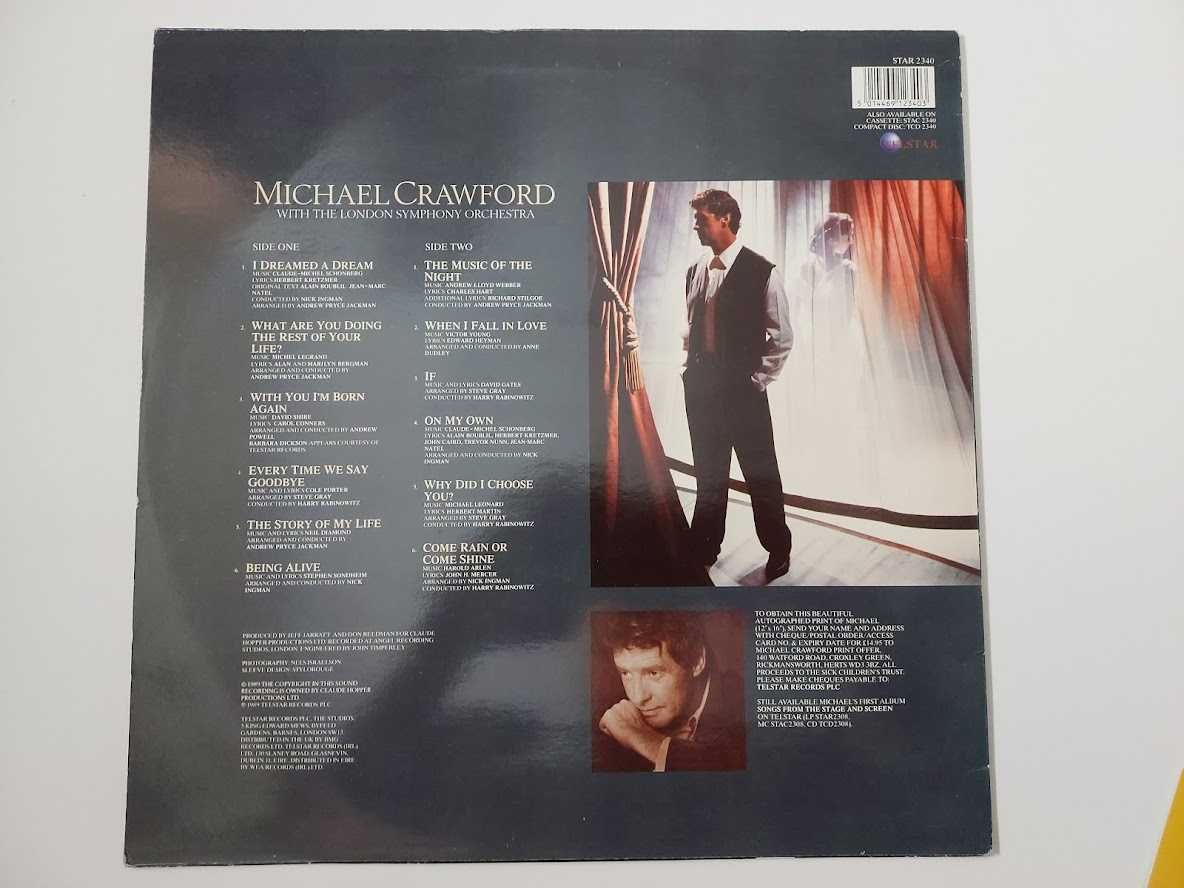 Płyta winylowa Michael Crawford with the London Symphony Orchestra