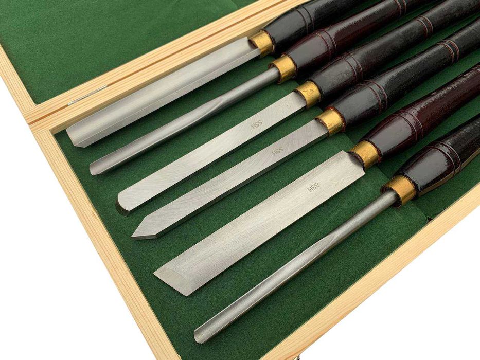 Різці токарні 9craft для деревообробки, великий набір