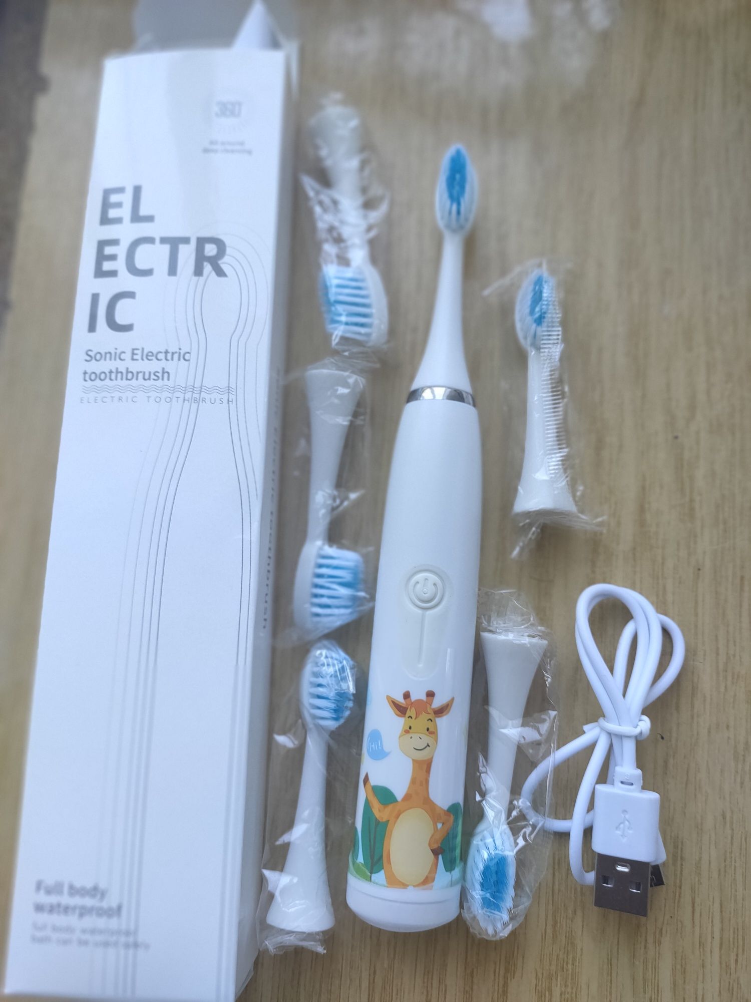 Електро зубна щітка дитяча