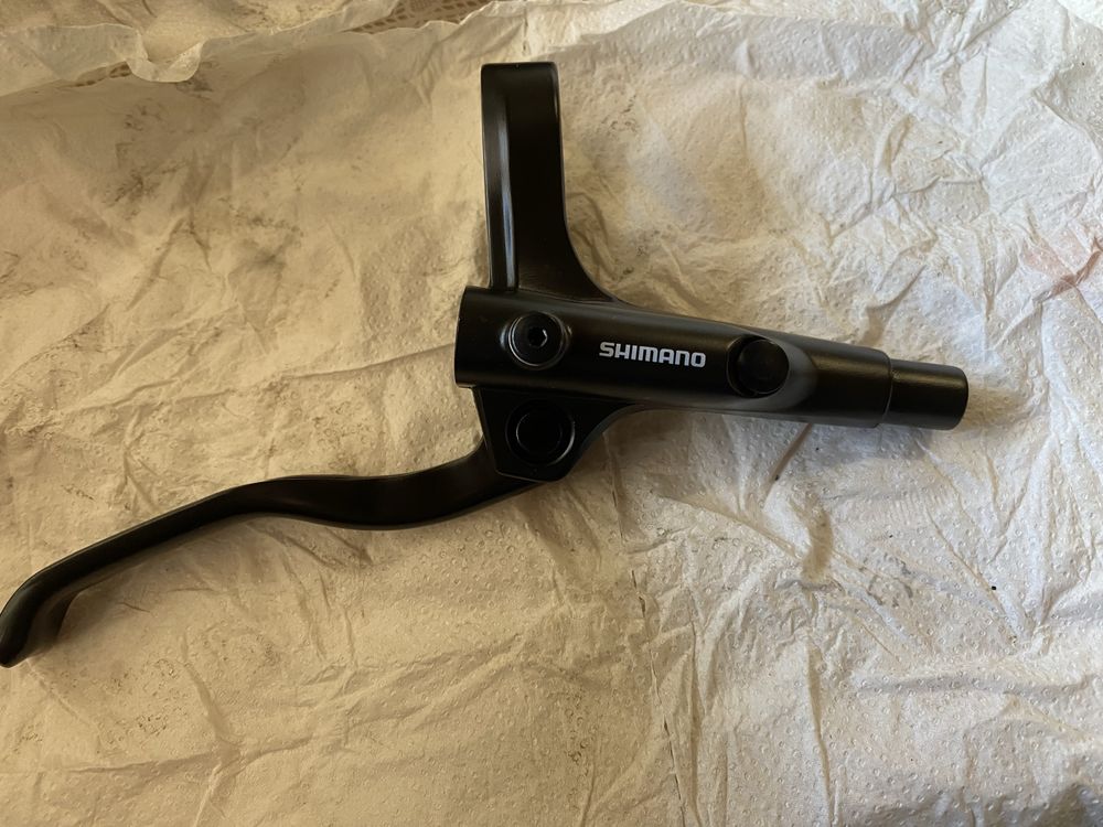 Manete esquerda freio shimano hidraulico mt200
