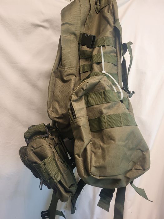 Plecak survival przetrwania 50L nowy modułowy zielony khaki