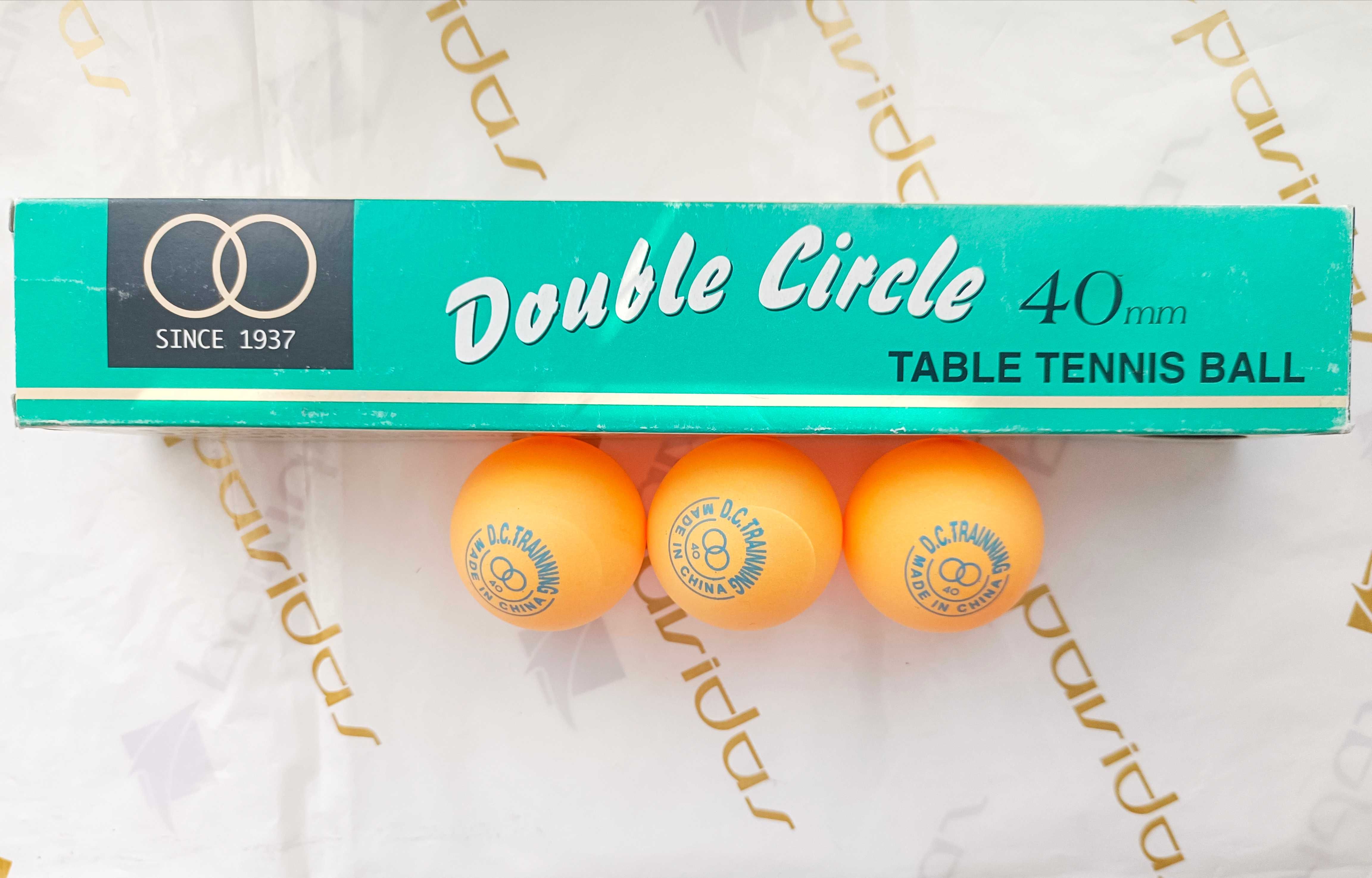 М'ячі для настільного тенісу double circle 40 мм, TSP, Nittaku