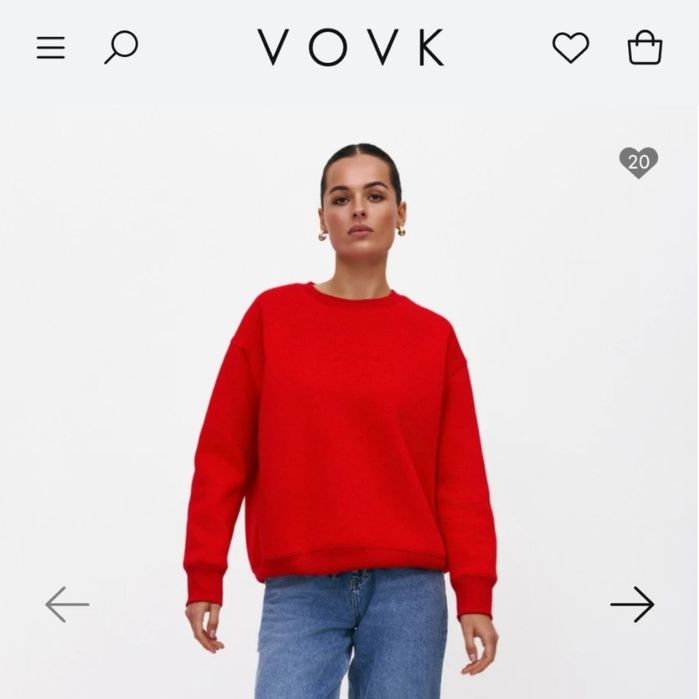 Вовняний джемпер Vovk