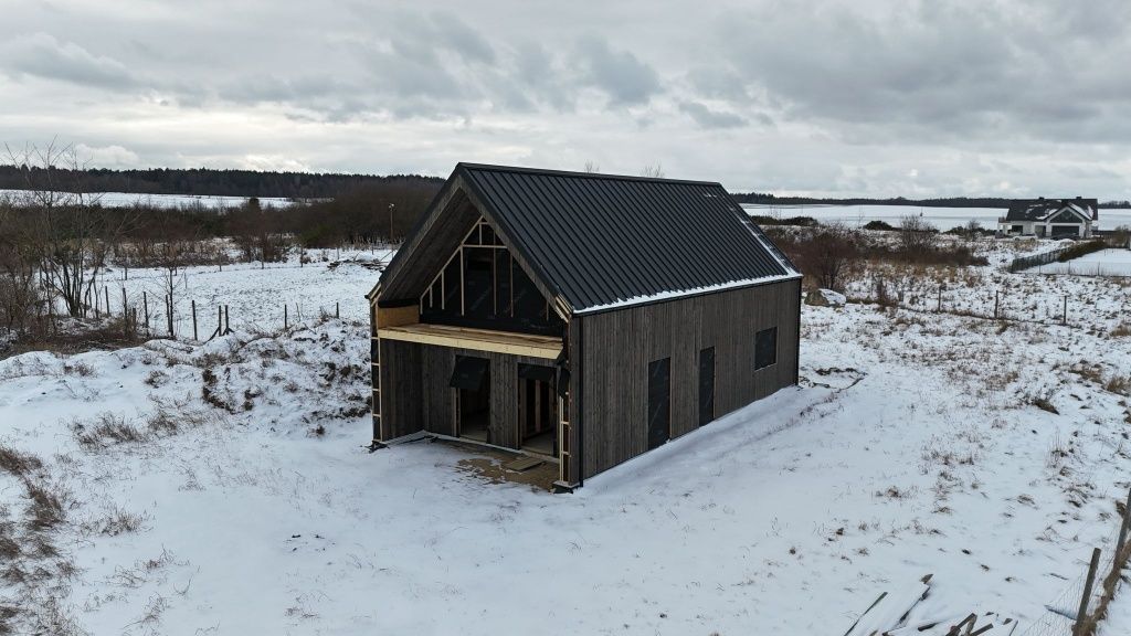 Dom jednorodzinny "stodoła" 100m2