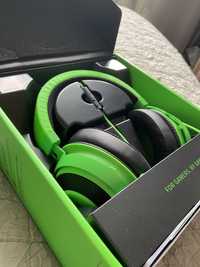 Навушники Гарнітура дротова ігрова Razer Kraken Multi Platform Green