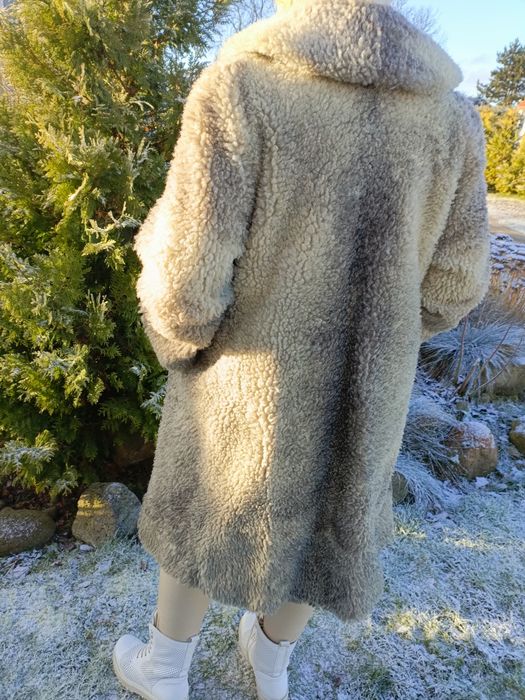 Piękne futro naturalne mireuszki  ombre r.36/38