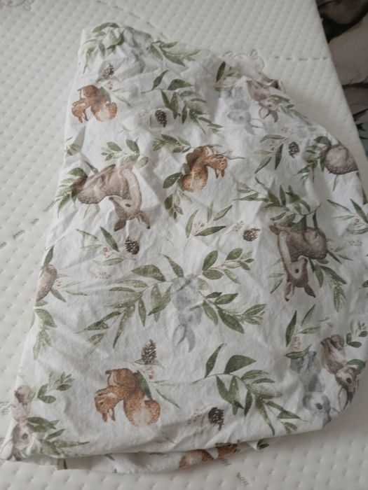 Łóżeczko dziecięce Klupś 120×60 , materac Hilding