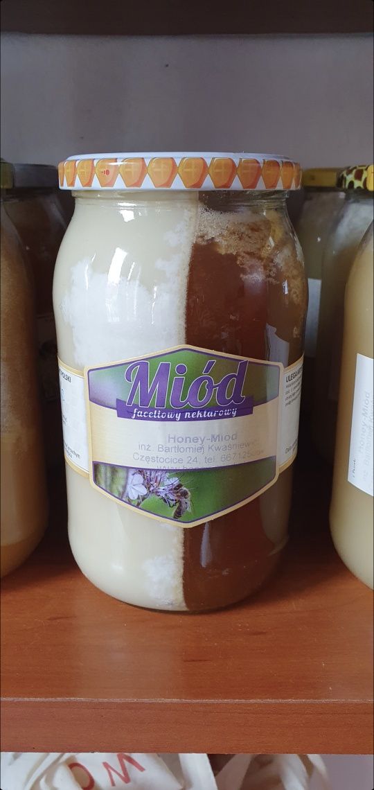 Miód gryczano-rzepakowy 1.2kg
