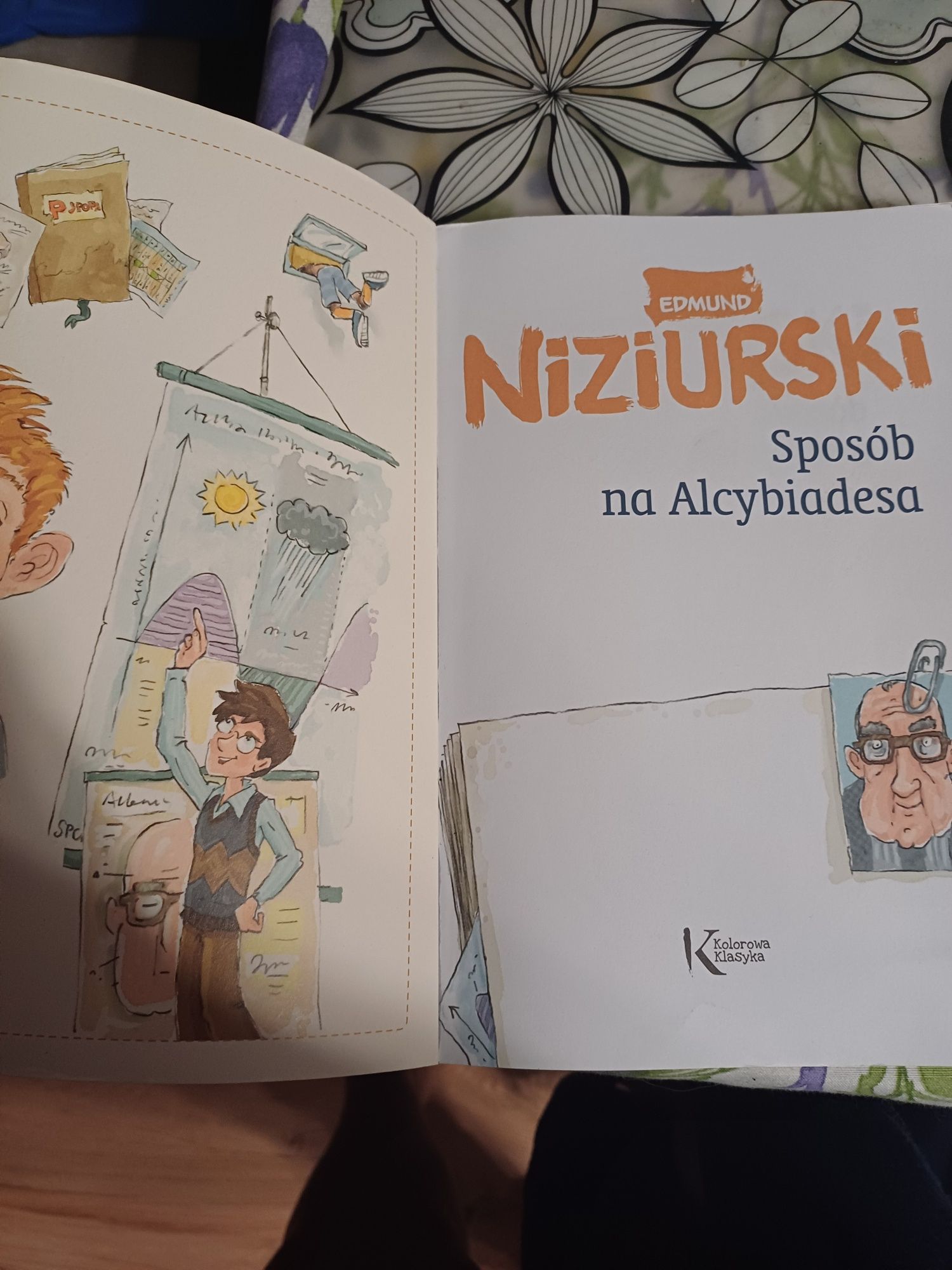 Książka lektura Sposób na Alcybiadesa