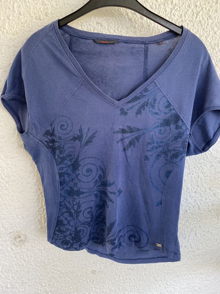 T Shirt azul Salsa