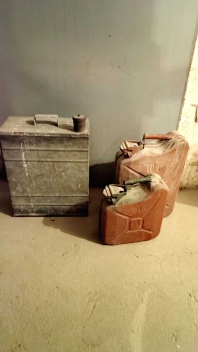 Kanister 3 sztuki 5l 10l 20l cena za wszystkie