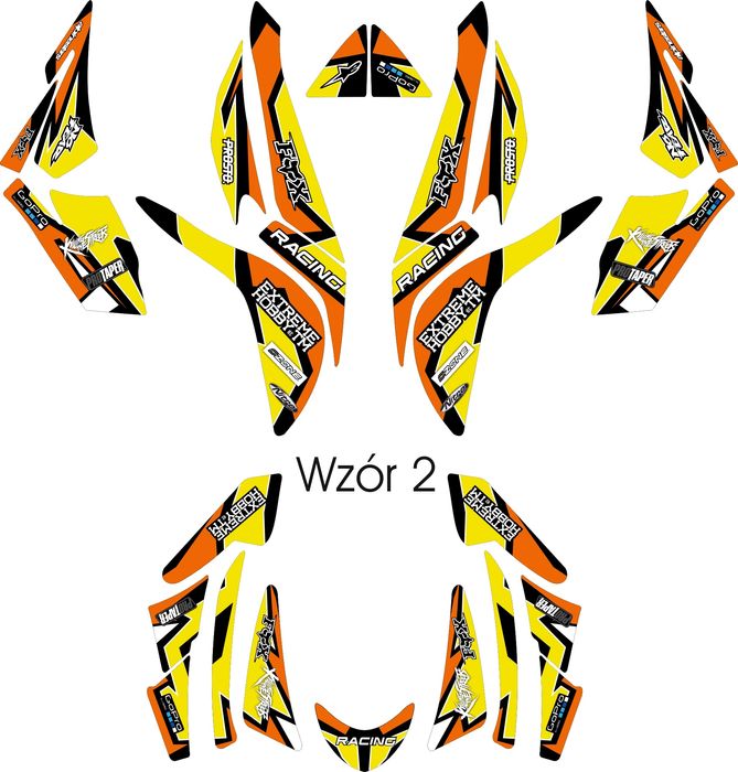 Naklejki Jinling 250 okleina