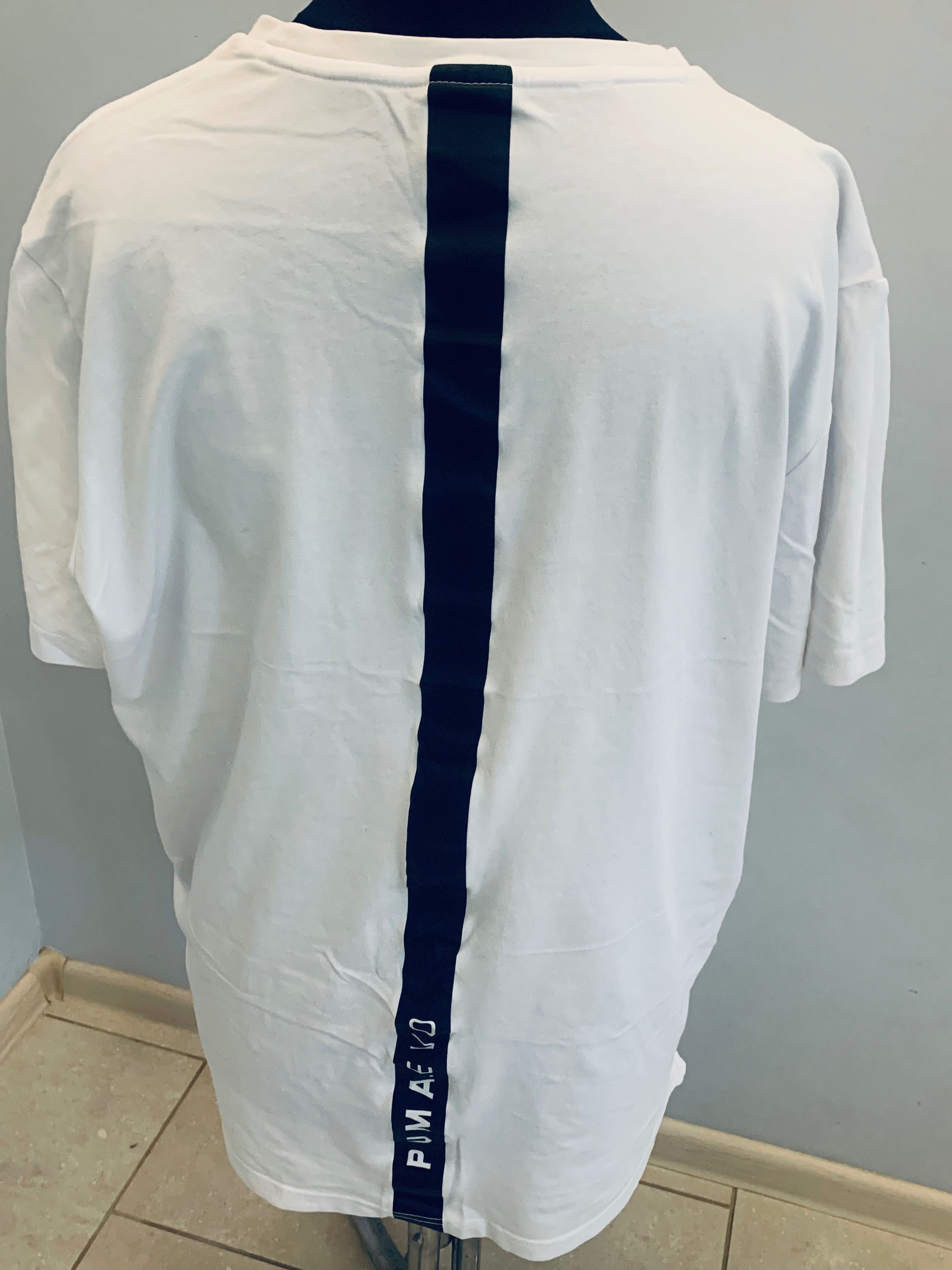 Biała Koszulka sportowa Puma Evo Core męska T-shirt bawełna r. XL nowa