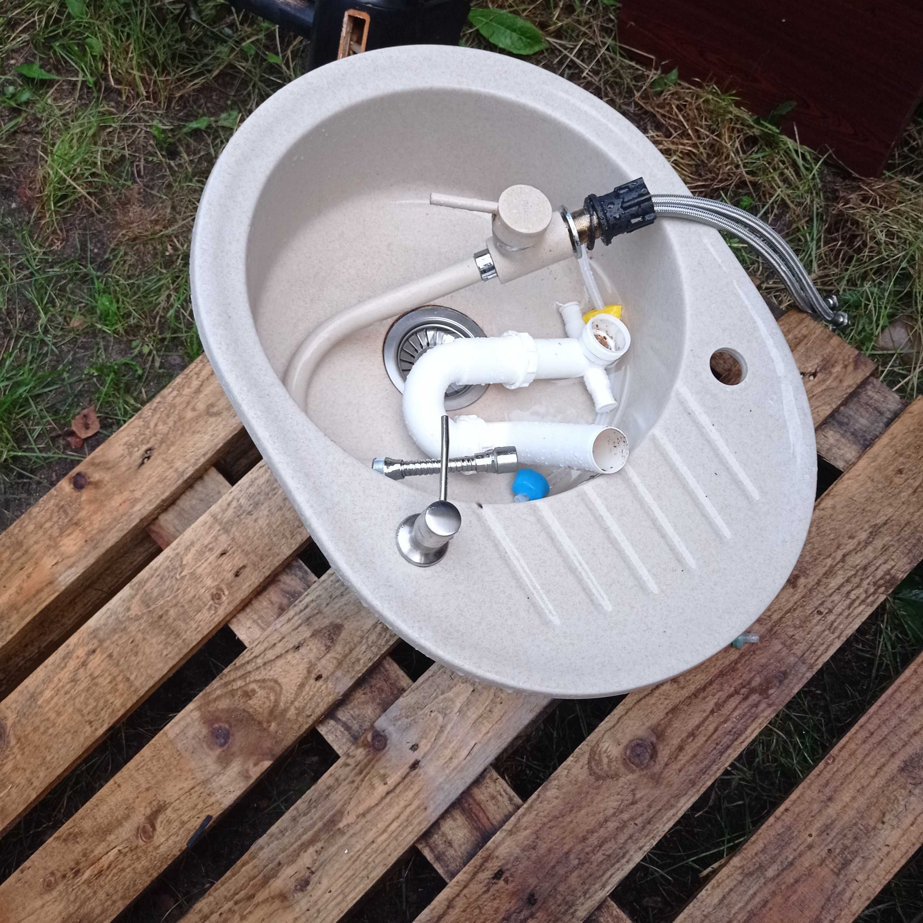 Zlewozmywak z baterią bdb stan