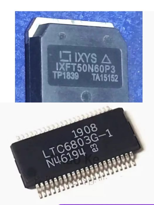IXFT50N60P3 LTC6803G-1 чіп bms Kia soul ev
