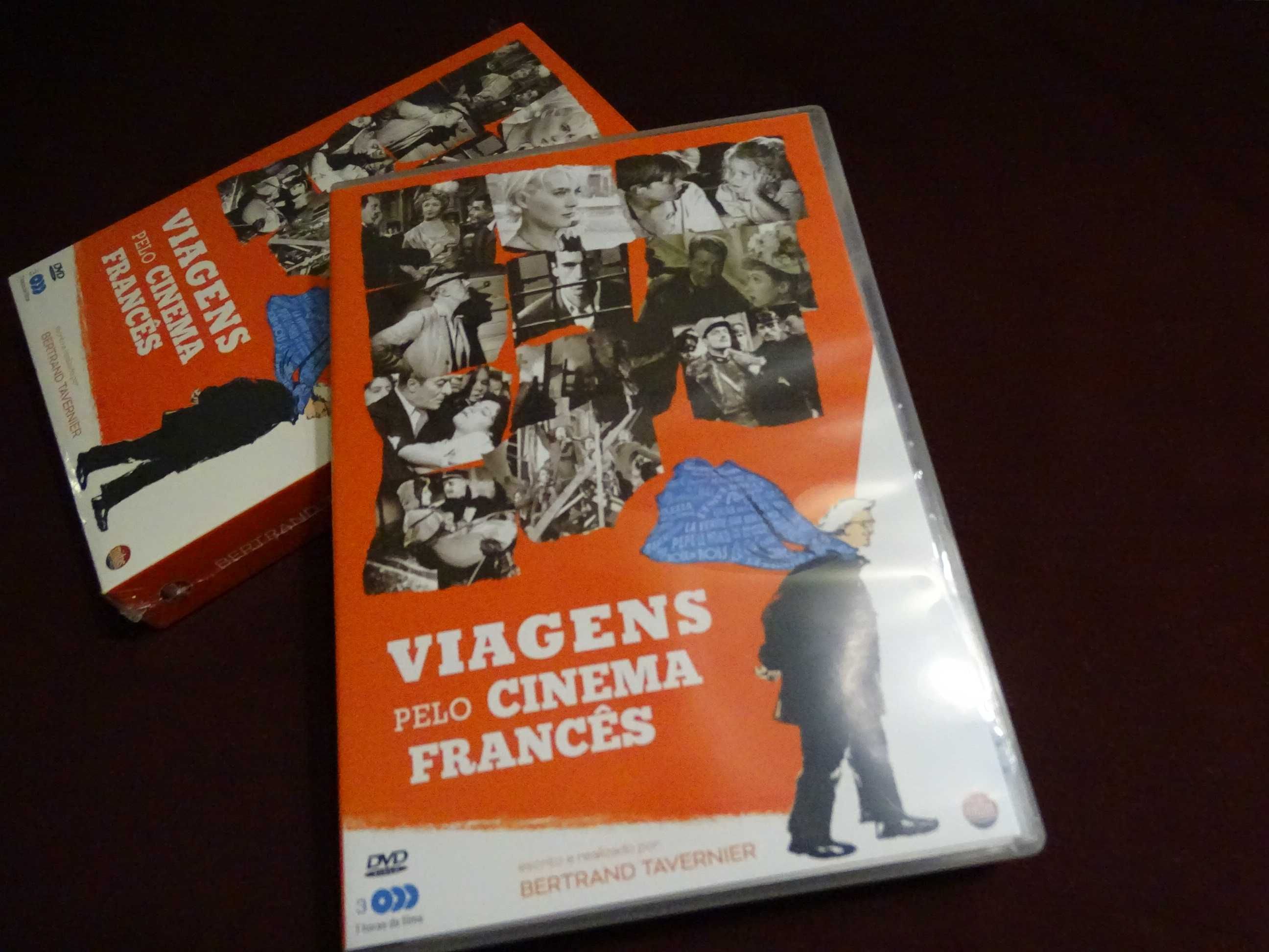 DVD-Viagens pelo Cinema Francês-Bertrand Tavernier-Edição 3 discos