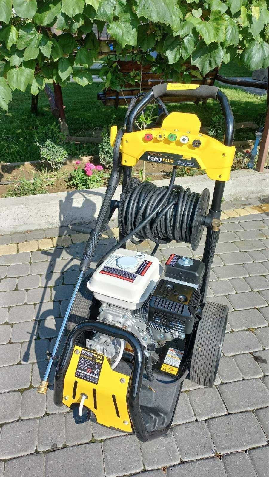 НОВА потужна 270бар мийка бензо Powerplus 4-такт Бельгія