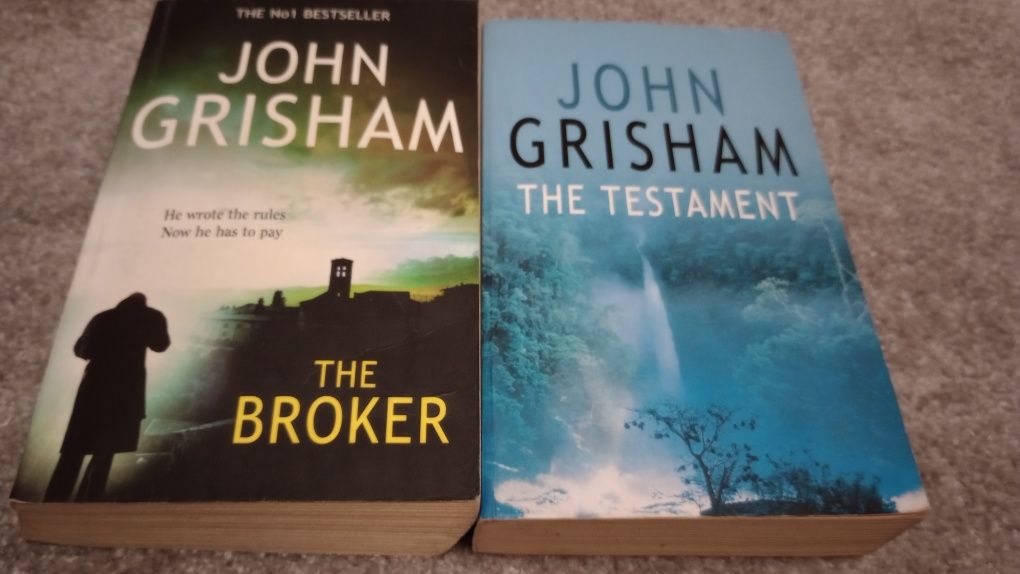 Książka Grisham Broker po angielsku