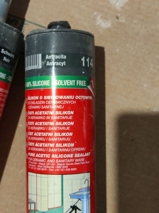 Mapei Mapesil AC silikon 114 ANTRACYT 310ml