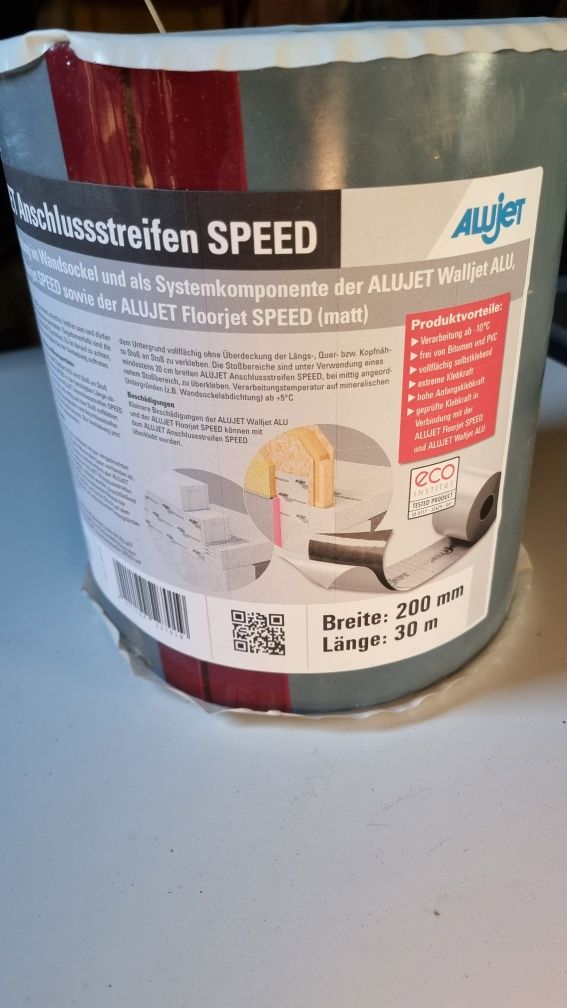 Membrama hydroizolacyjna Alujet Floorjet Speed rolka 1.5 x 50m Taśma