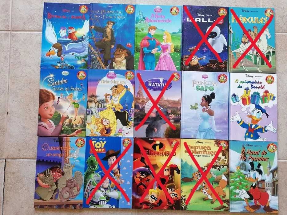 Livros infantis Disney