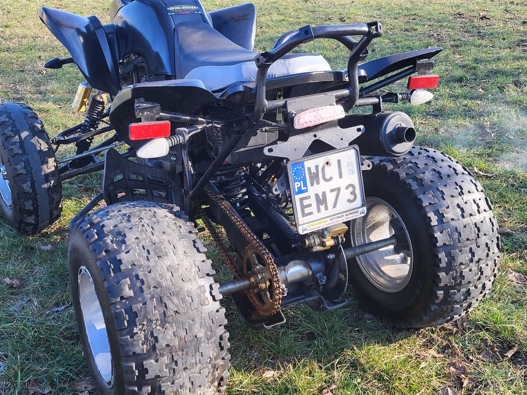 Quad Bashan One 250 , zarejestrowany