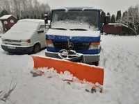 Mercedes Vario Atego wywrotka pług śnieżny doka dubelkabina