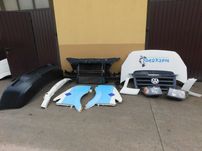 VW Crafter przód kompletny 06-12r maska chłodnice lampy zderzak