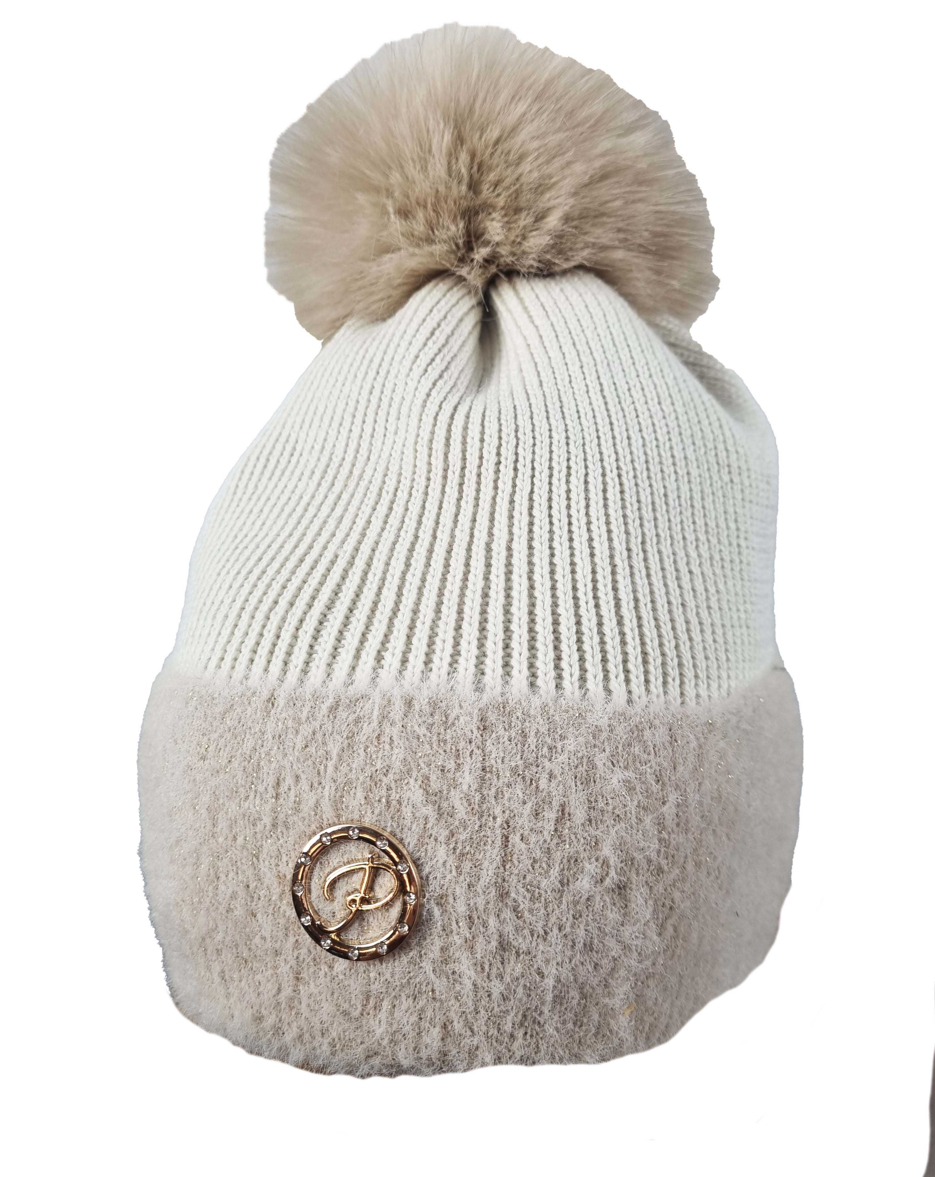 Perfect for Women czapka zimowa beanie czarny rozmiar uniwersalny