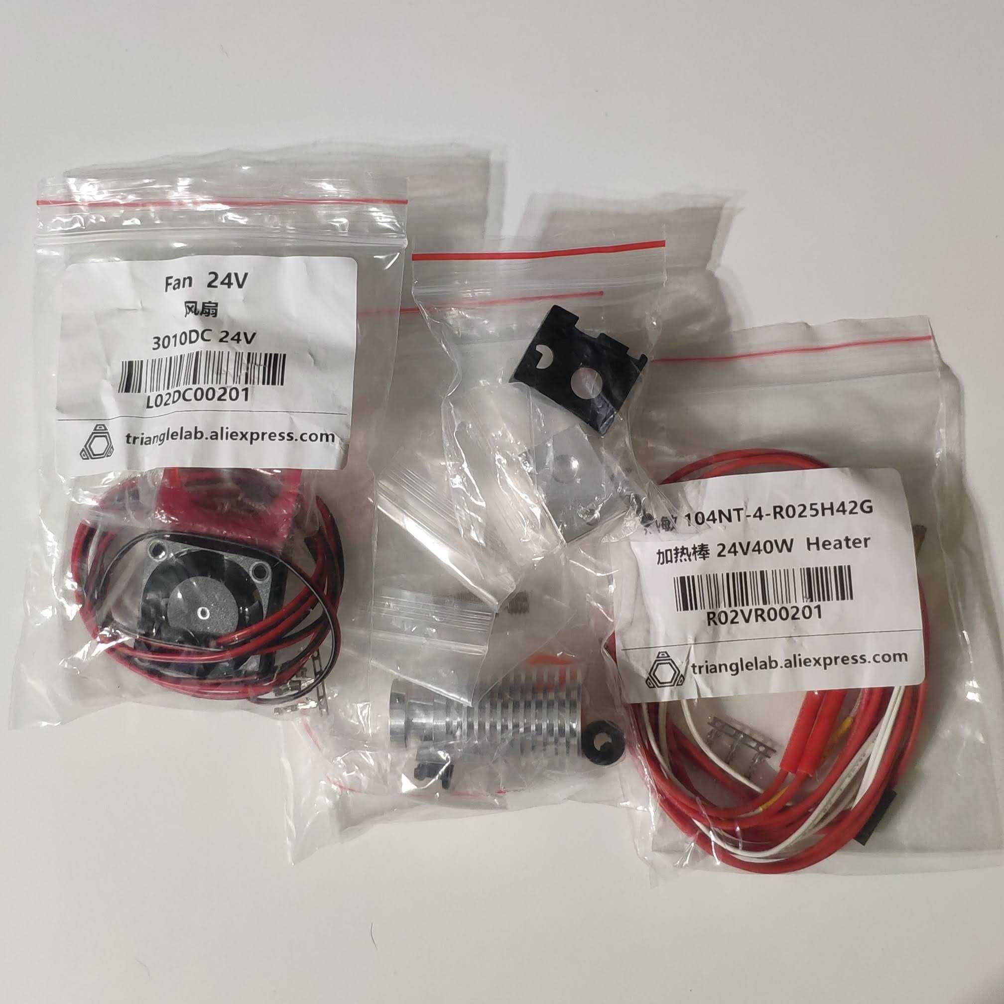 Hotend V6 TriangleLab Full Metal 24V