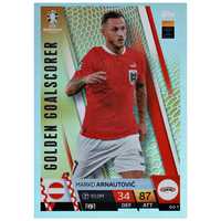 Karta Topps Euro 2024 Marko Arnautovic Gg 1 Golden Goalscorer